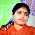 साध्वी प्रेम बाईसा कथा वाचन करते हुए