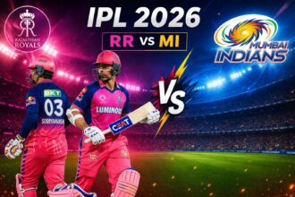 IPL 2026 Points Rajasthan Royals vs Mumbai Indians