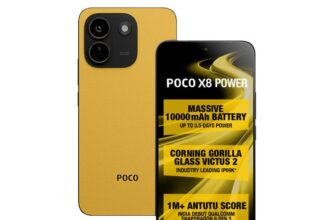 Poco X8 Power 5G smartphone with 10000mAh battery