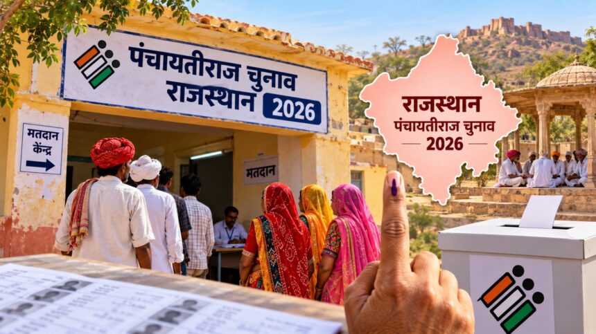 Rajasthan Panchayat Election 2026 polling station and village voters